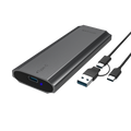 NVMe M.2 SSD Enclosure for PCIe & NGFF, 10 Gbps Speed – ENP4310 (NEW SEALED)