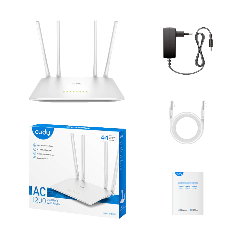 Cudy AC1200 Wi-Fi Router (NEW SEALED)