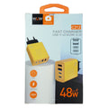 WUW Fast Charging Adapter | Type C x2 | USB-A x2