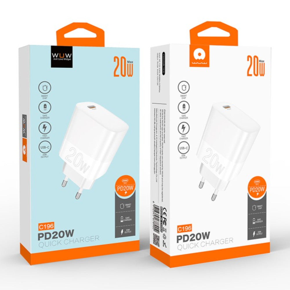 WUW Quick Charger Adapter PD20W
