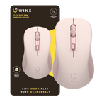 WINX CLICK Easy 1600DPI 2.4GHz Wireless Mouse (5 COLOURS)