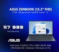 Asus Zenbook 13.3" FHD 11th Gen Intel Core 17 | REFURBISHED