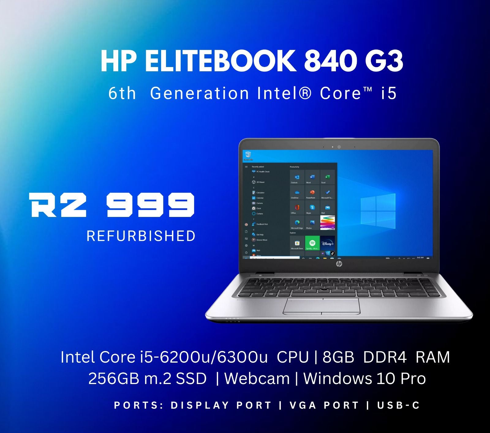 HP Elitebook 840 G3 | REFURBISHED