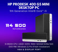 HP Prodesk 400 G5 Mini Desktop PC 500GB | REFURBISHED