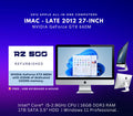Apple iMac Late 2012 27-inch | FREE USB KEYBOARD & MOUSE | REFURBISHED