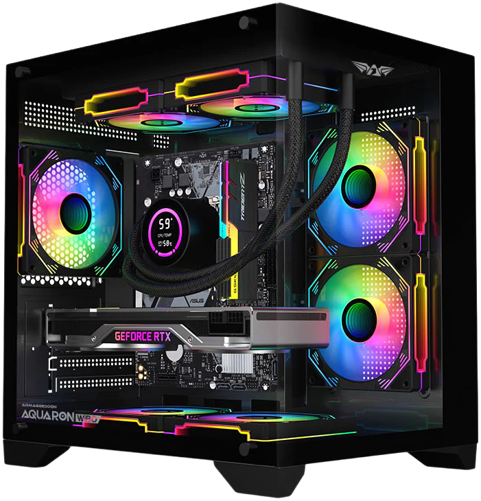Armaggeddon Aquaron WiBO Micro-ATX Gaming Case (NEW SEALED)
