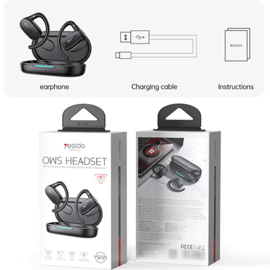 Yesido OWS BT Headset-YSP25