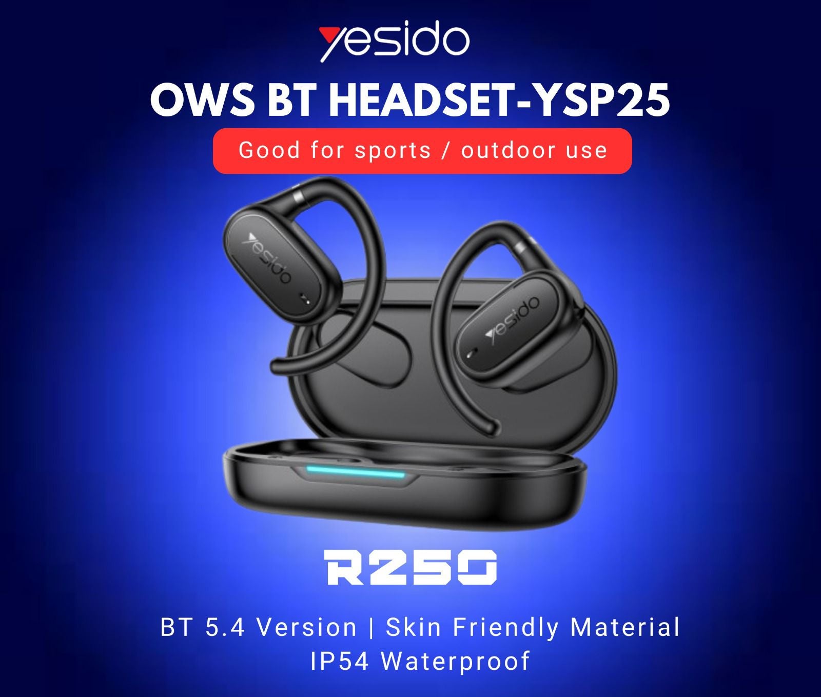 Yesido OWS BT Headset-YSP25