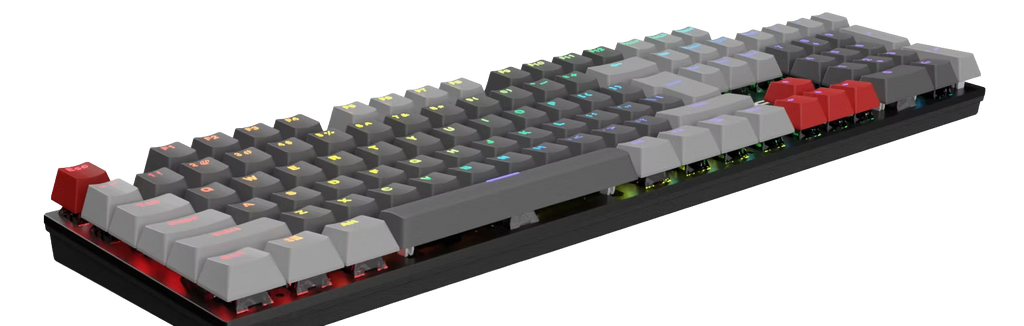 OCPC Zero Pro Gaming 104K – USB – RGB EFFECT – Mechanical Keyboard (NEW)