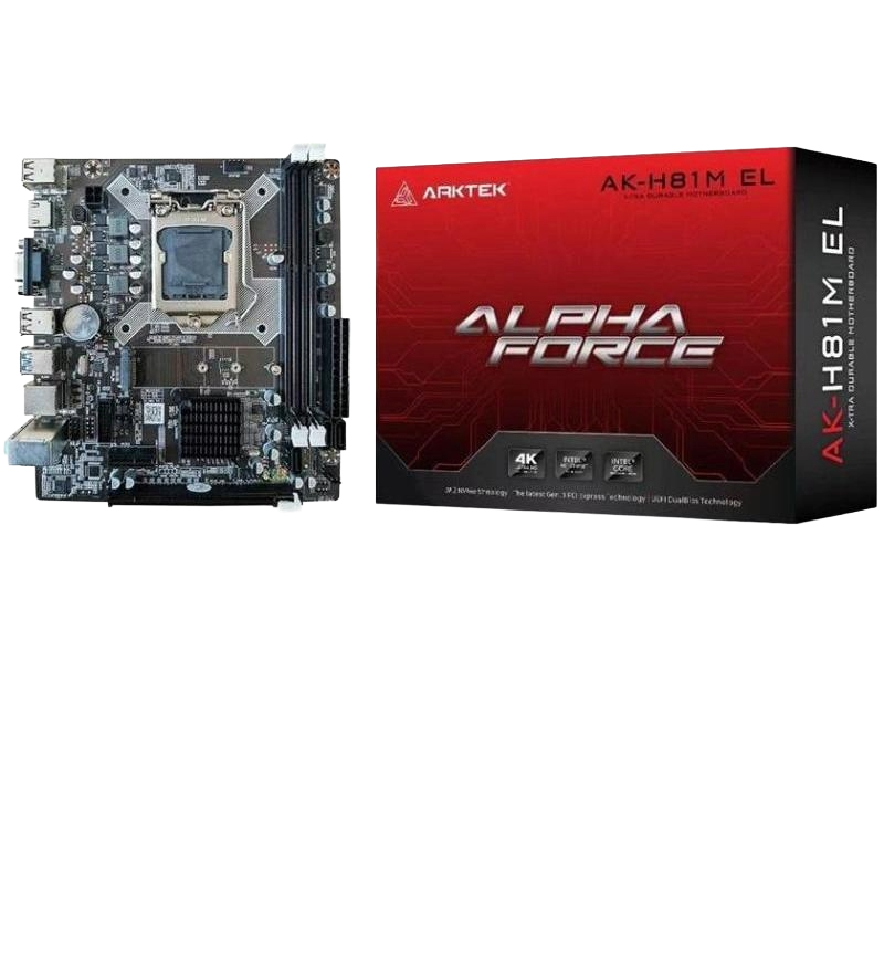 H81 CHIPSET 1150 – M-ATX – 4TH GENE – H81M MOTHERBOARD (NEW)