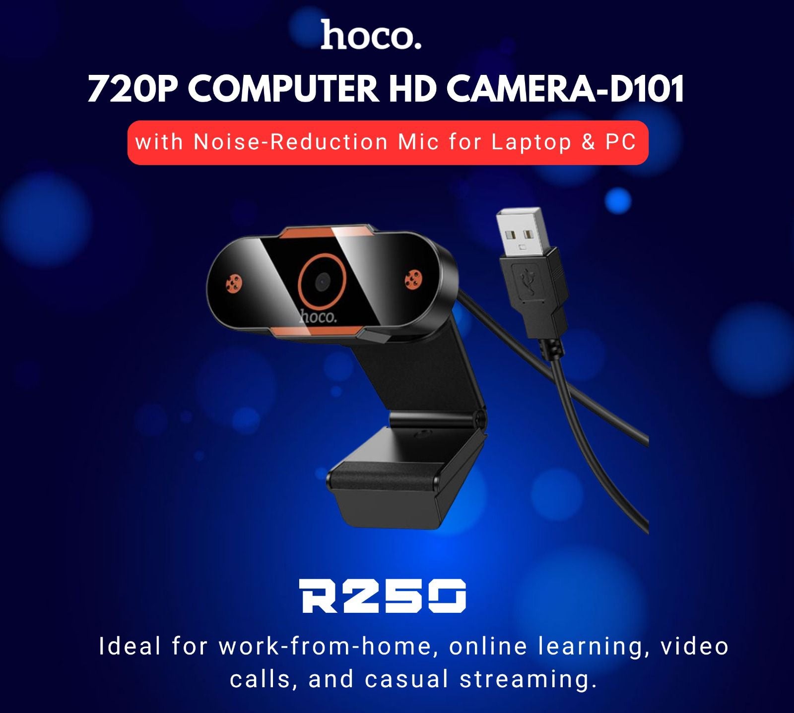 hoco 720P Computer HD Camera-D101