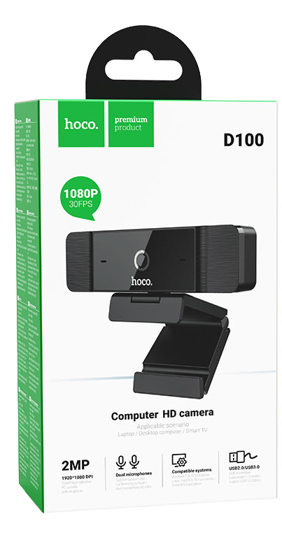 hoco Computer HD Camera D100 | 1080P/30FPS