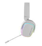 OCPC BELLA Virtual 7.1 Gaming Headset (White) – 50 mm Drivers, RGB, Detachable Mic, Multiplatform (NEW)