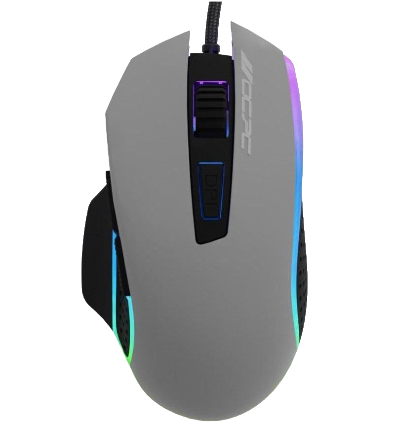 OCPC MR8 7D Wired Gaming Mouse – 7200 DPI, RGB Lighting – 7 Programmable Buttons – Ergonomic Grip(NEW)