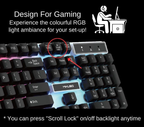 Mikuso X-Series Rgb Wired Gaming Keyboard And Mouse Set XK-01 (NEW SEALED)