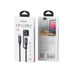 Yesido 2-in-1 Cable | USB-C to USB-C/Magnetic 5A