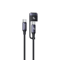 Yesido 2-in-1 Cable | USB-C to USB-C/Magnetic 5A
