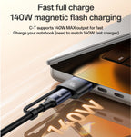 Yesido 2-in-1 Cable | USB-C to USB-C/Magnetic 5A