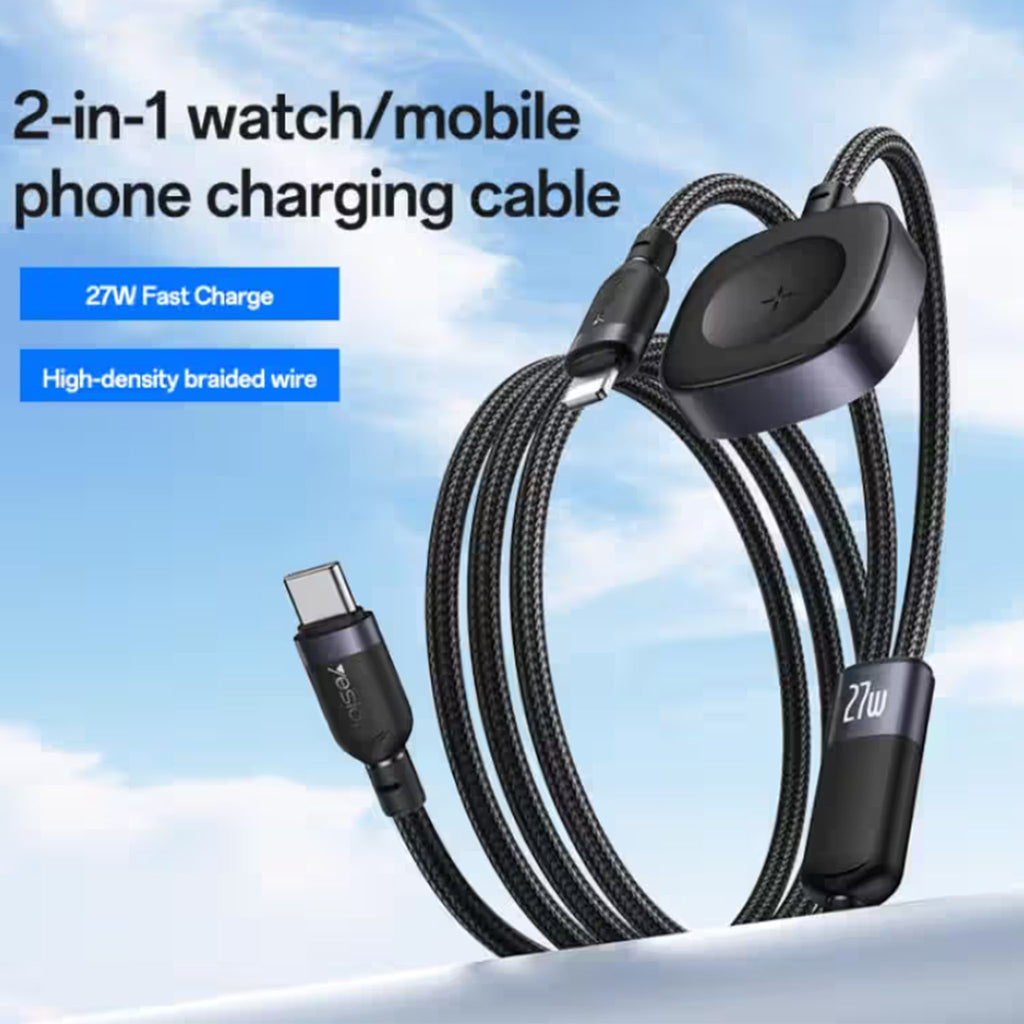 Yesido 2-in-1 Watch Cable
